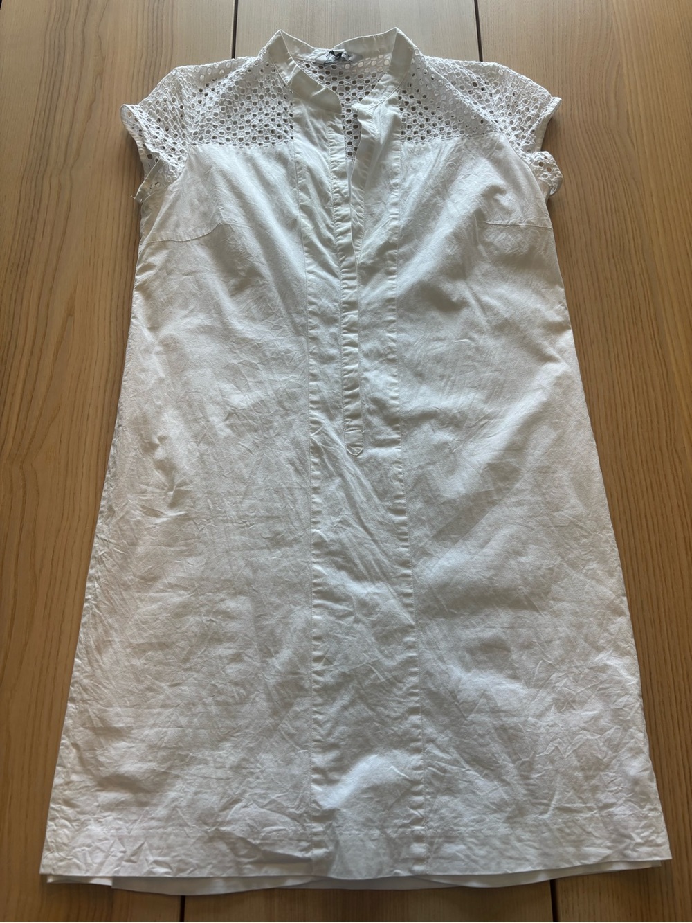 $475 JUDITH & CHARLES, the eyelet white dress! - Picture 2 of 9